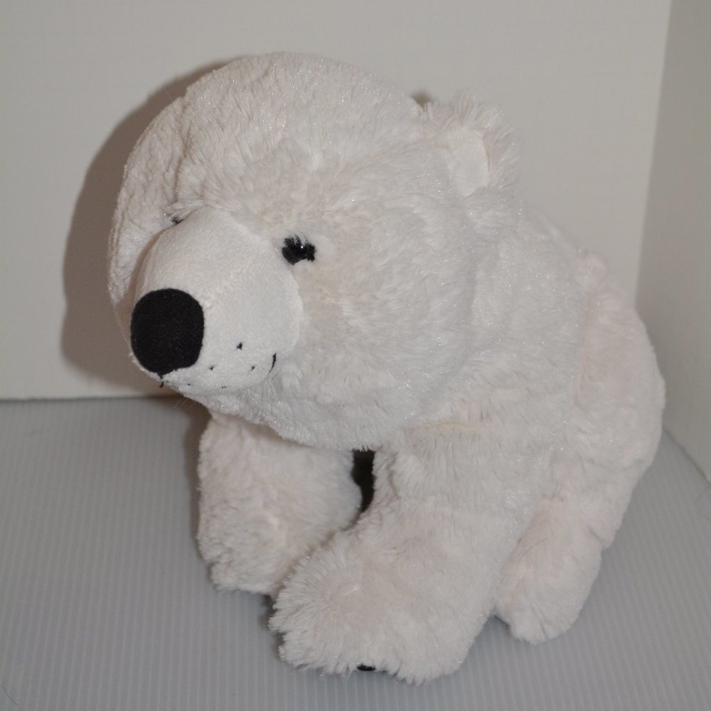 Kohls Cares Polar Bear Plush White Stuffed Animal On the Night You Were Born 11"